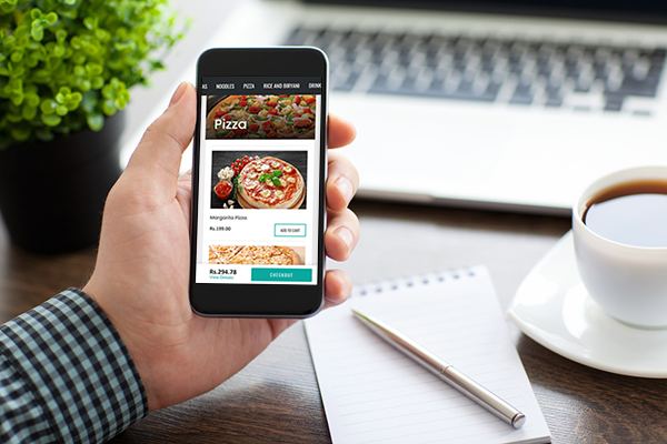 features of food ordering